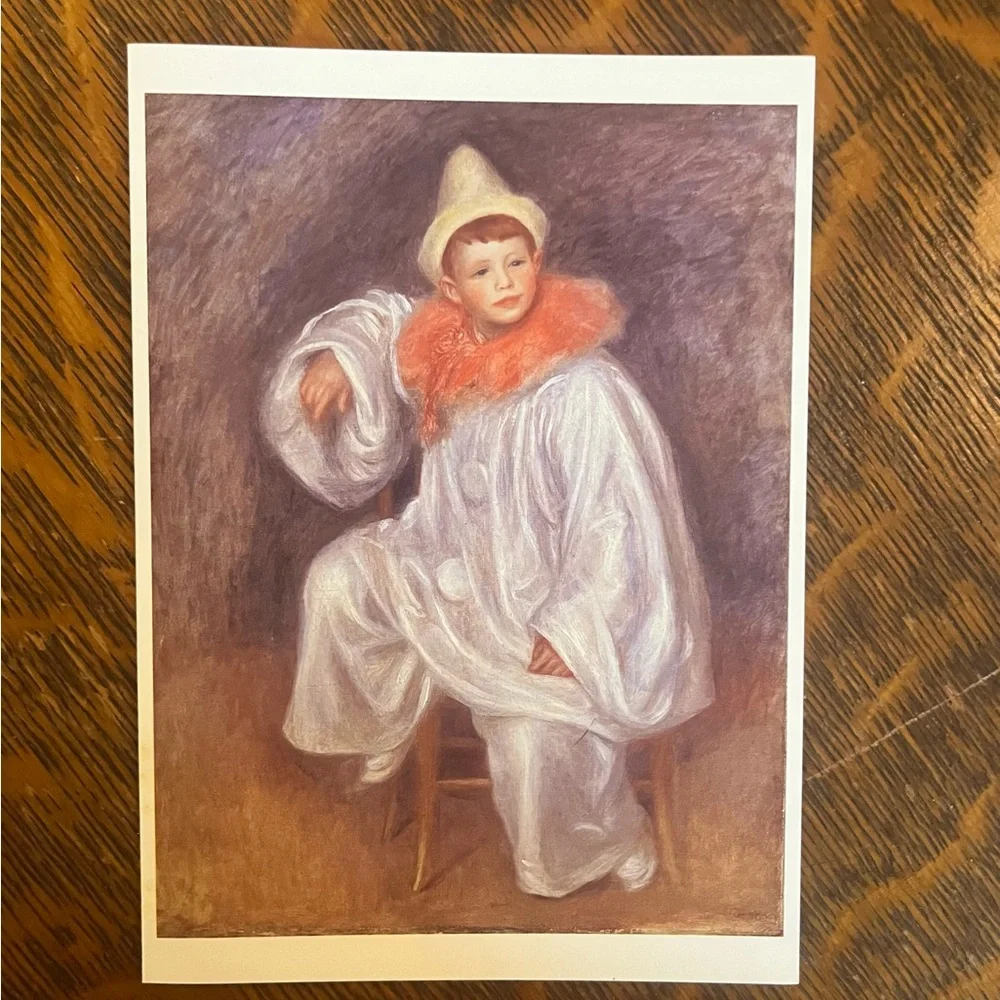 NWOT Renoir’s Portrait blank cards ( Impressive of an Age)- beautiful